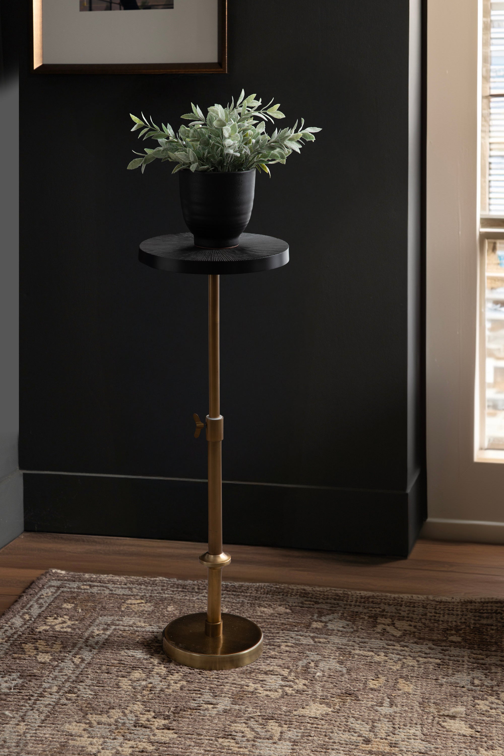 Drink Table Black Gold 10x10x30 8