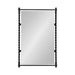Rectangle Mirror Black 22x33 5