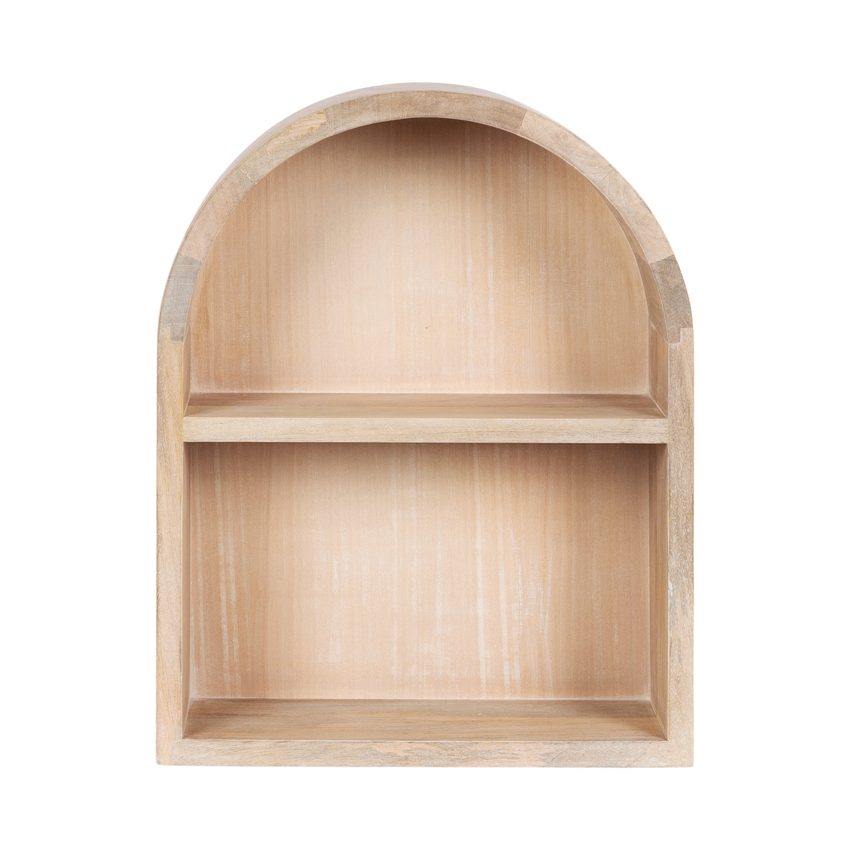 Accent Shelf Natural Beige 16x6x20 5