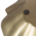 Serving Bowl Gold 10" diameter 5