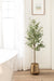 Faux Tree 5' Gold 7