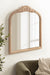 Arch Mirror Natural Beige 28x30 6