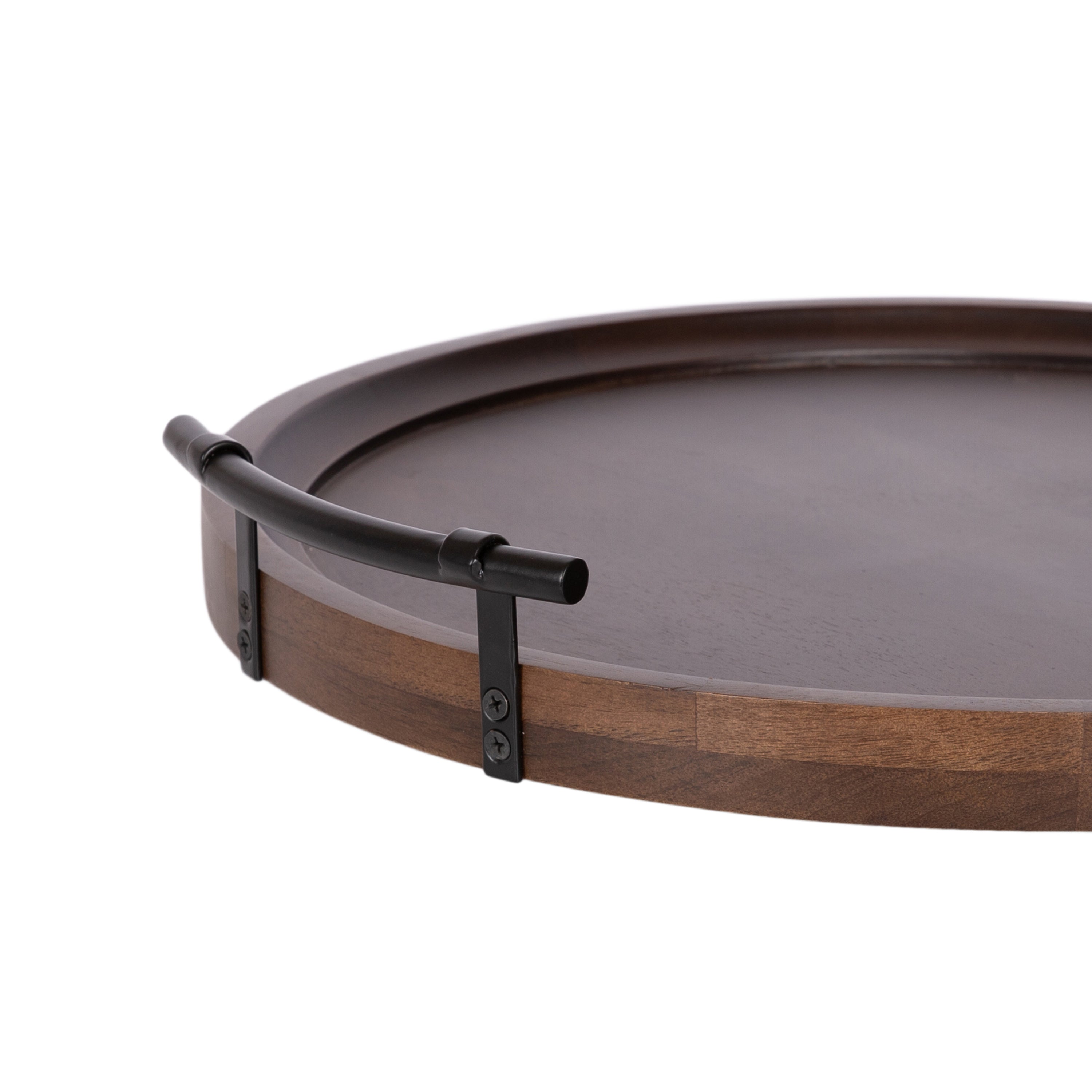 Lazy Susan 20x20 Dark Brown 3