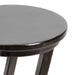 Drink Table Pewter 9x9x22 3