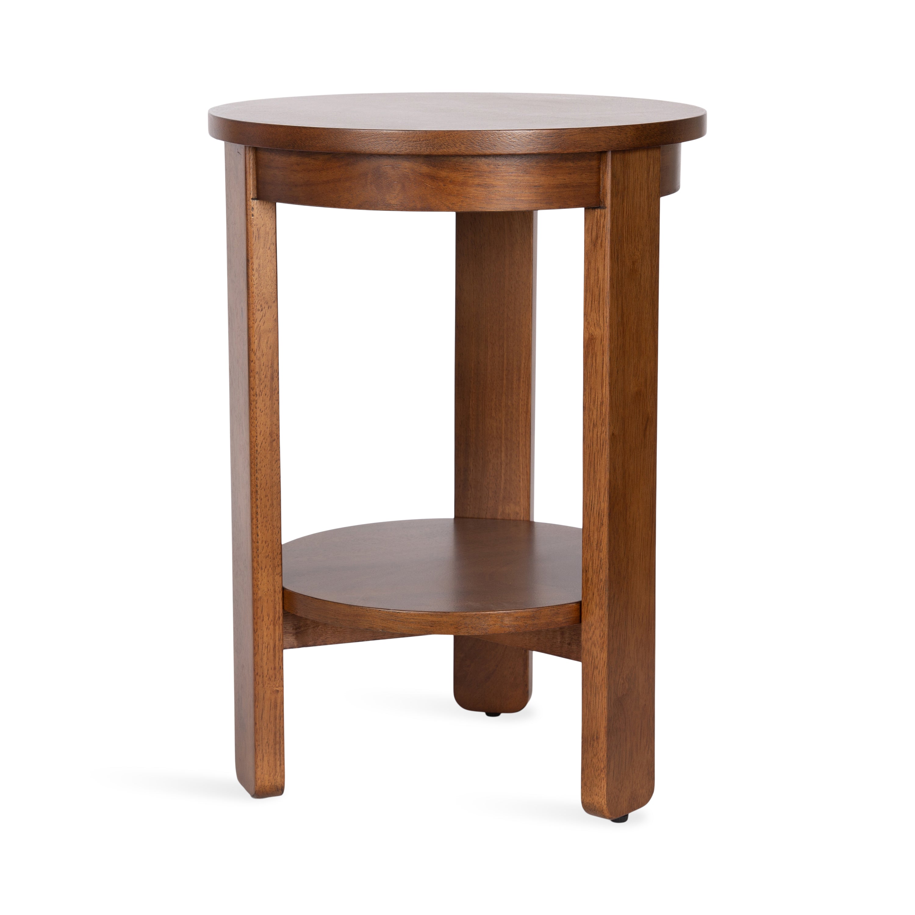 Side Table Walnut Brown 16x16x23 1