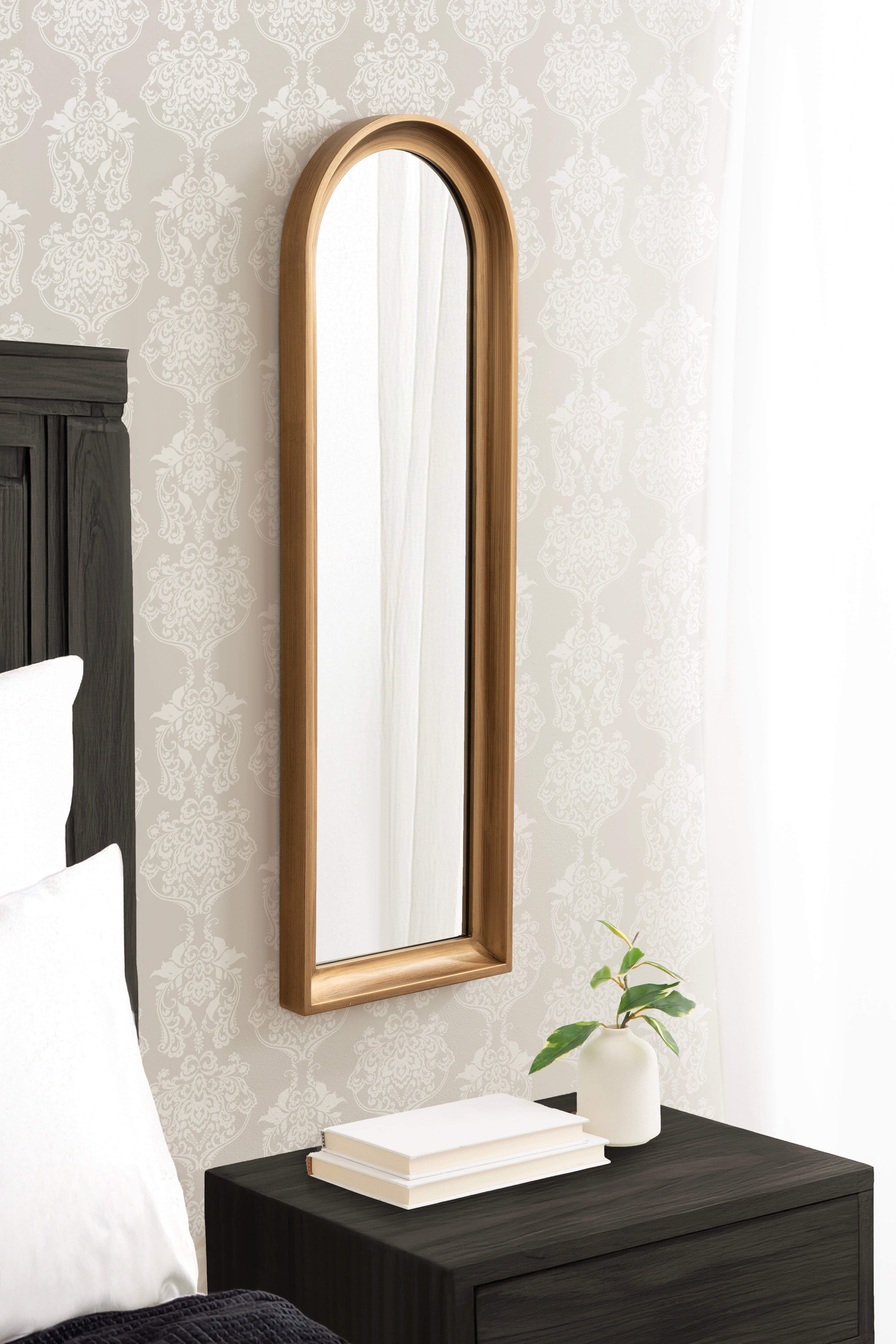 Arch Mirror Gold 12x36 7