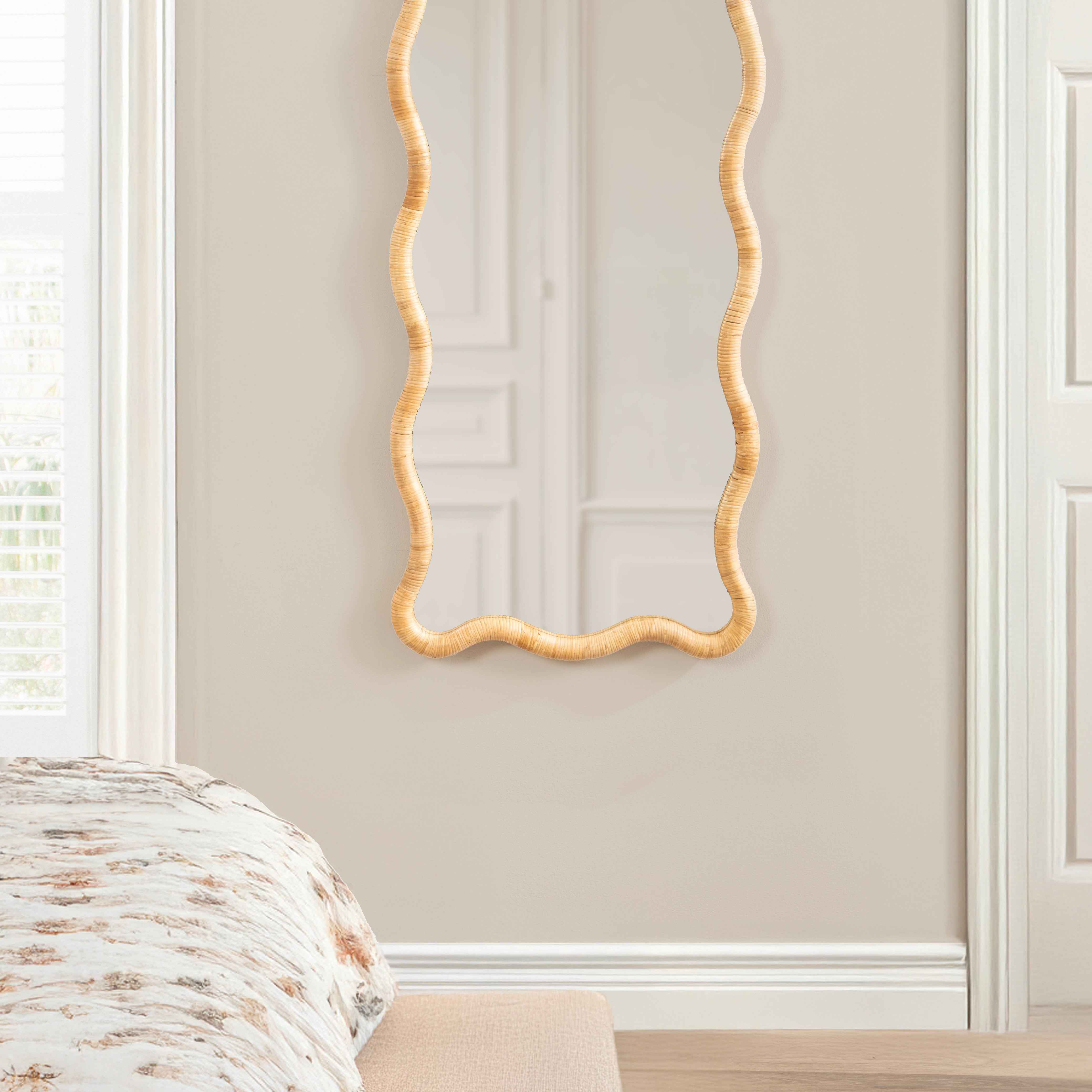 Full Length Mirror 22x48 Natural 6