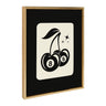Sylvie Cherry Ball 8 Framed Canvas by Honey Island Studio