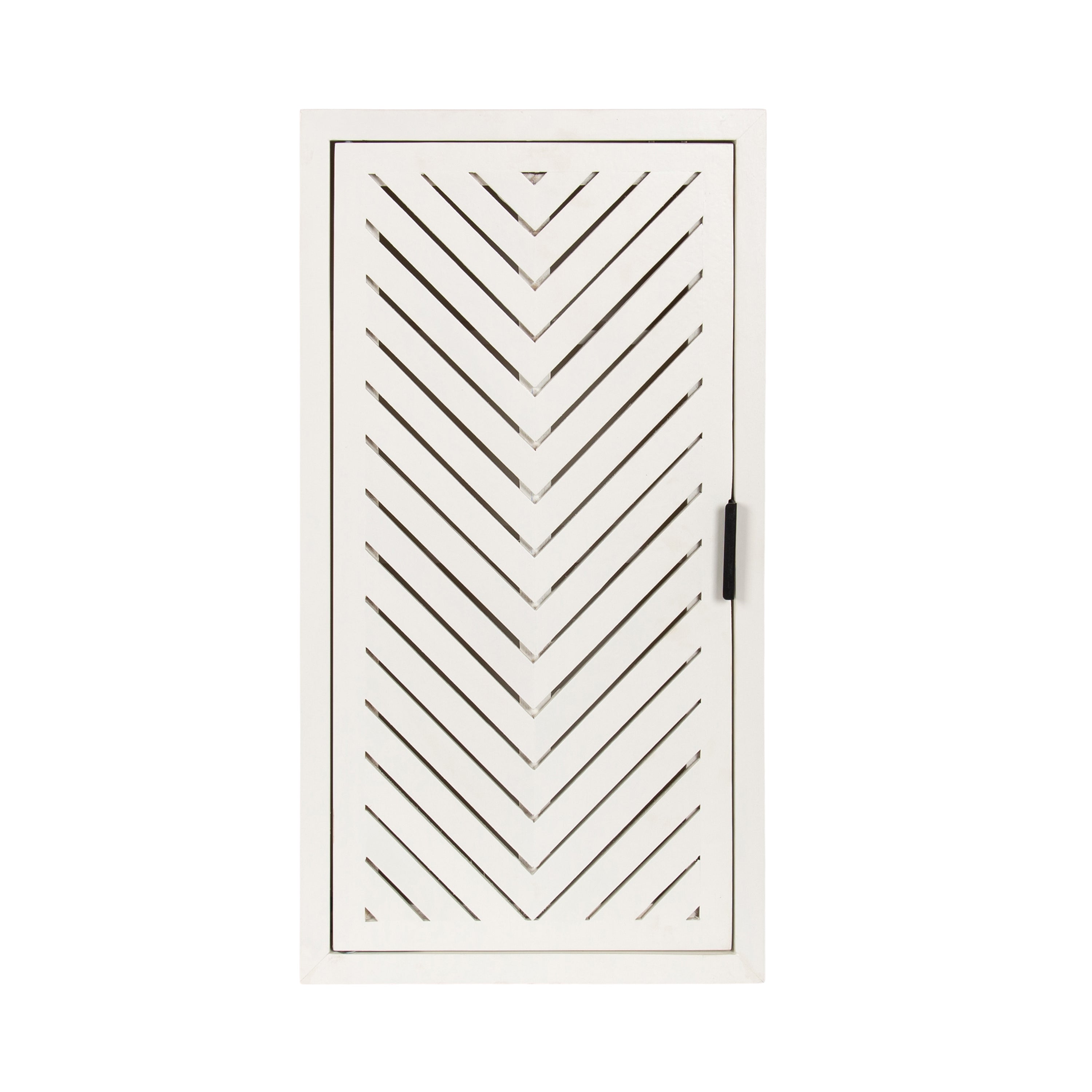 Cabinet White 15x7x28 5