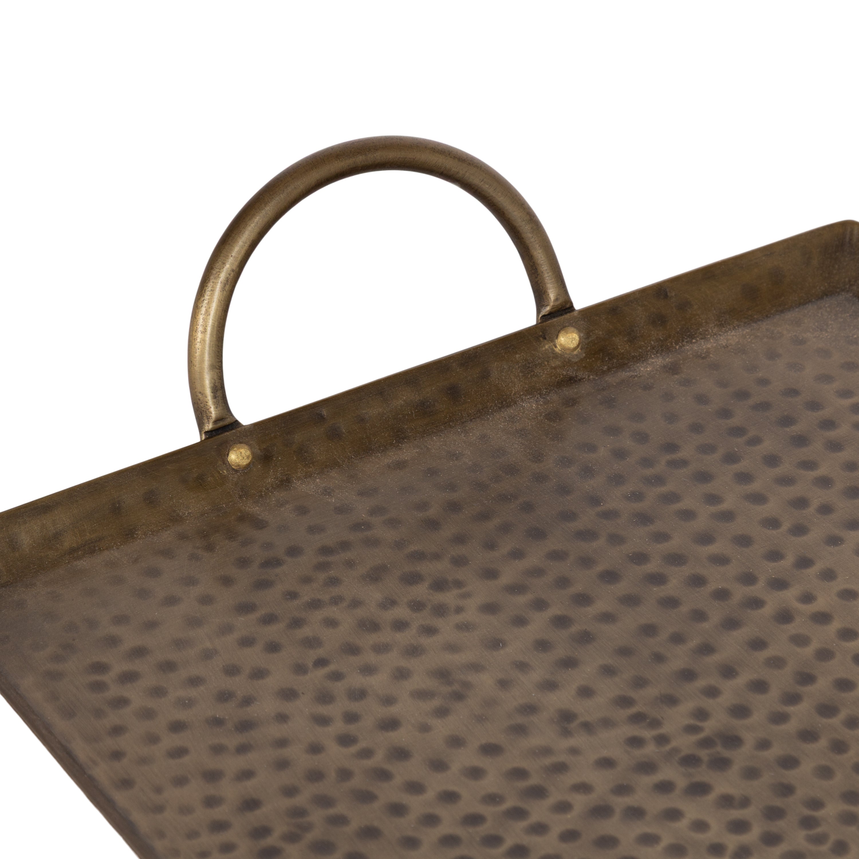 Serving Tray Gold 10x22 3