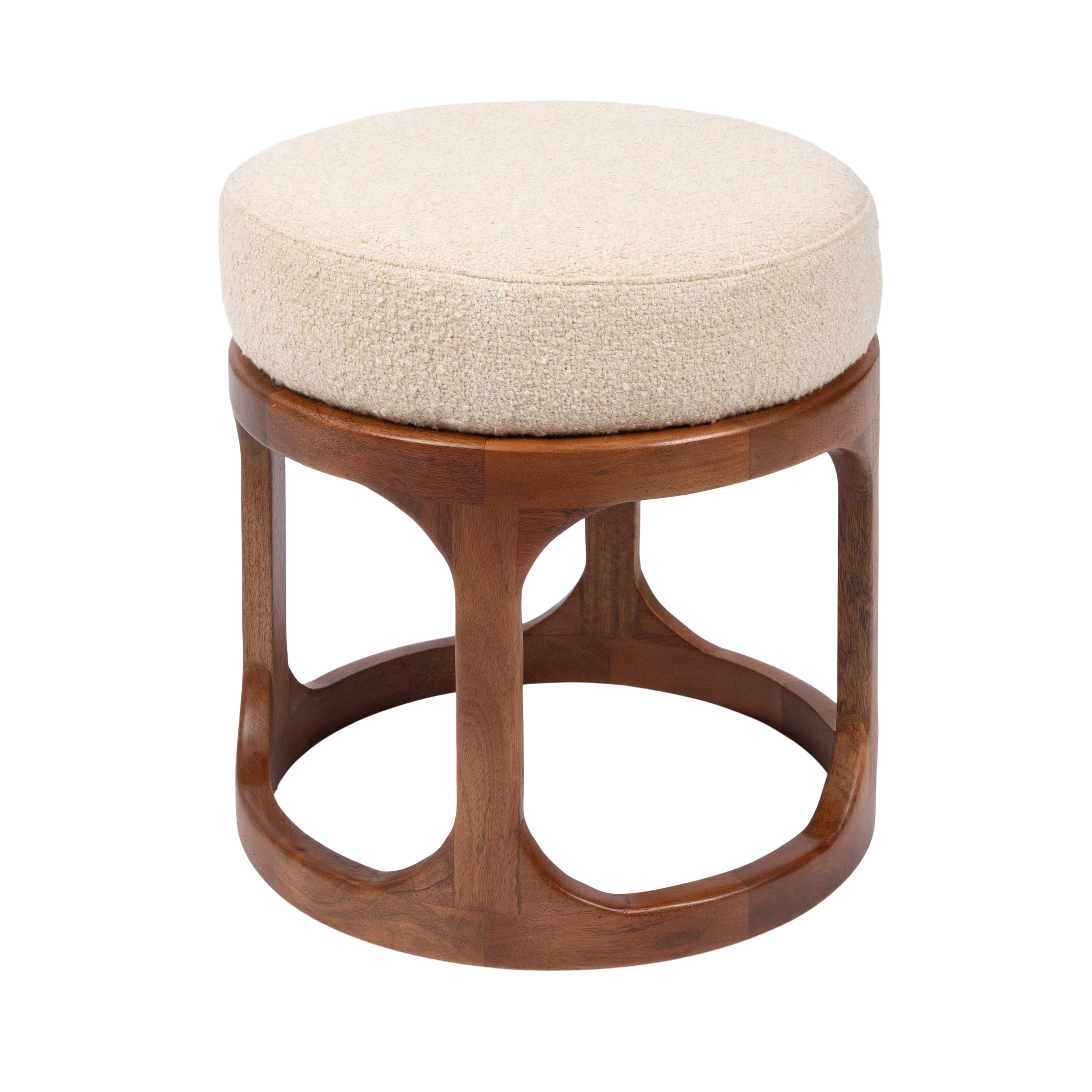 Standard Ottoman Walnut Brown 16x16x18 1