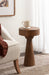Side Table Walnut Brown 12x12x22 6