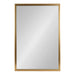 Rectangle Mirror Gold 26x38 5