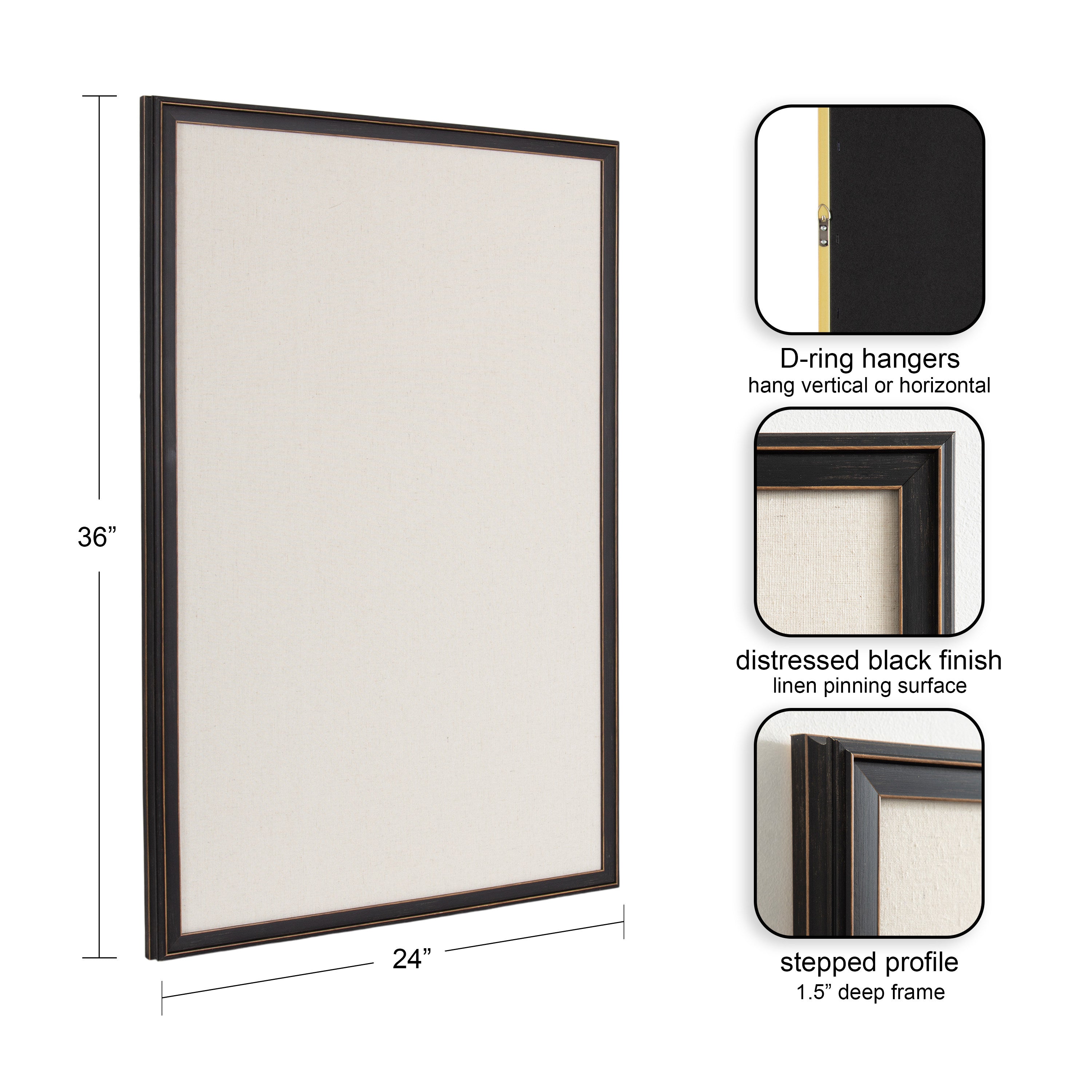 Oakhurst Rectangle Pinboard