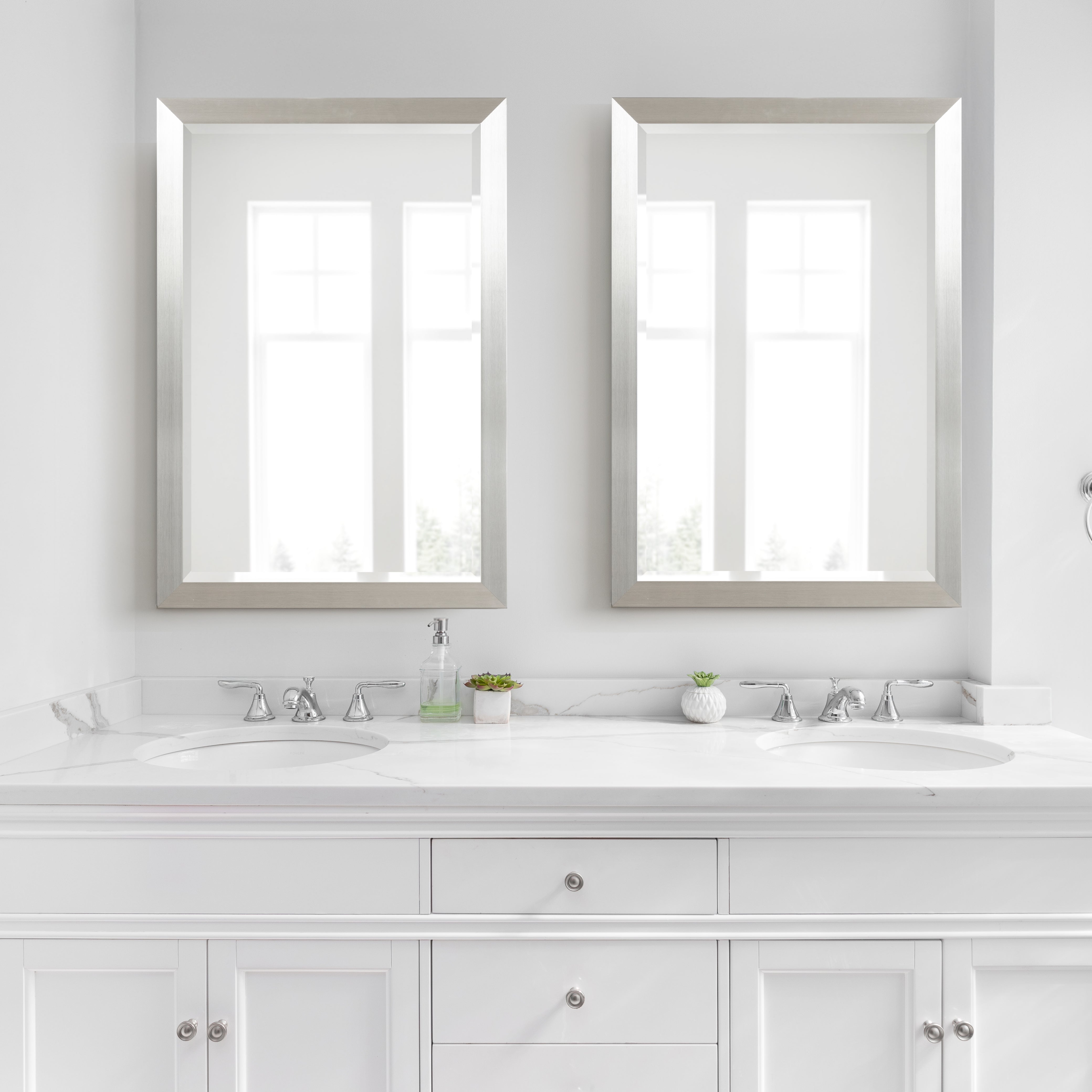 Cressna Rectangle Bathroom Wall Mirror