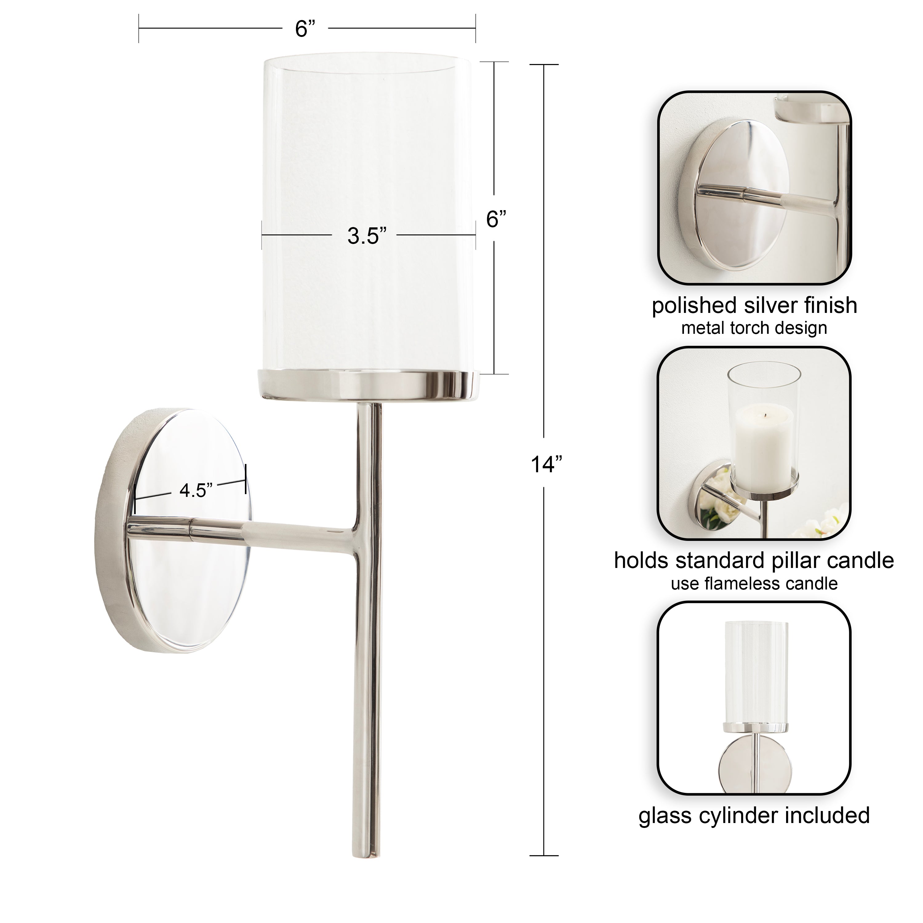 Blaise Metal Wall Sconce