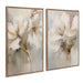 Art Set 2 Piece Set 28x38 Sylvie Beaded Dark Gold 1