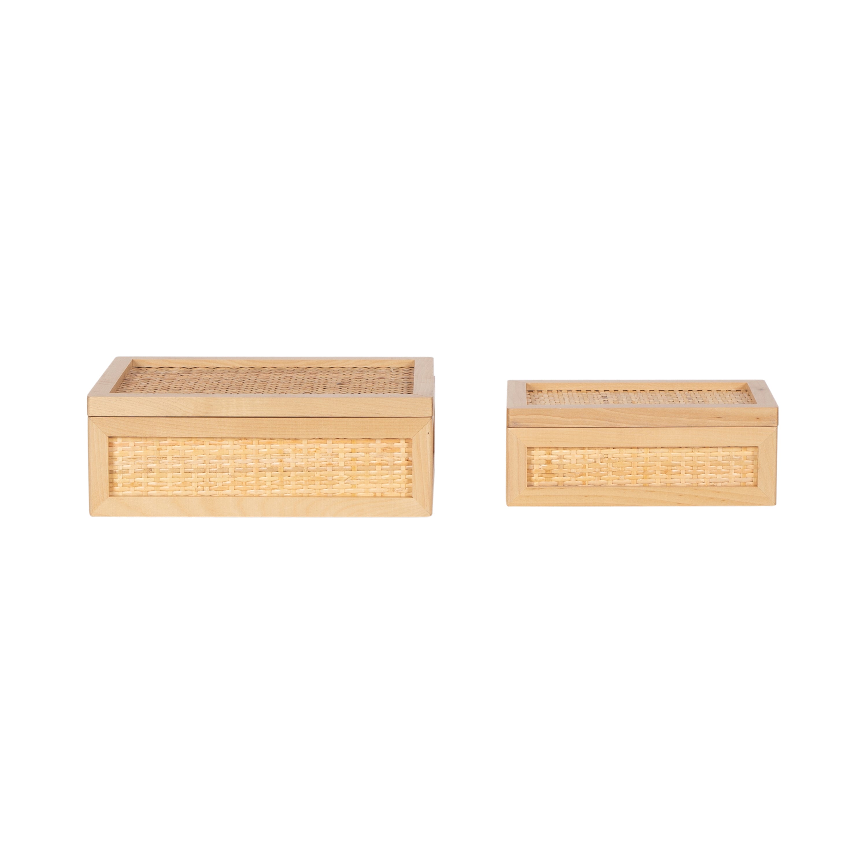 Decorative Box Natural 2 Piece 5
