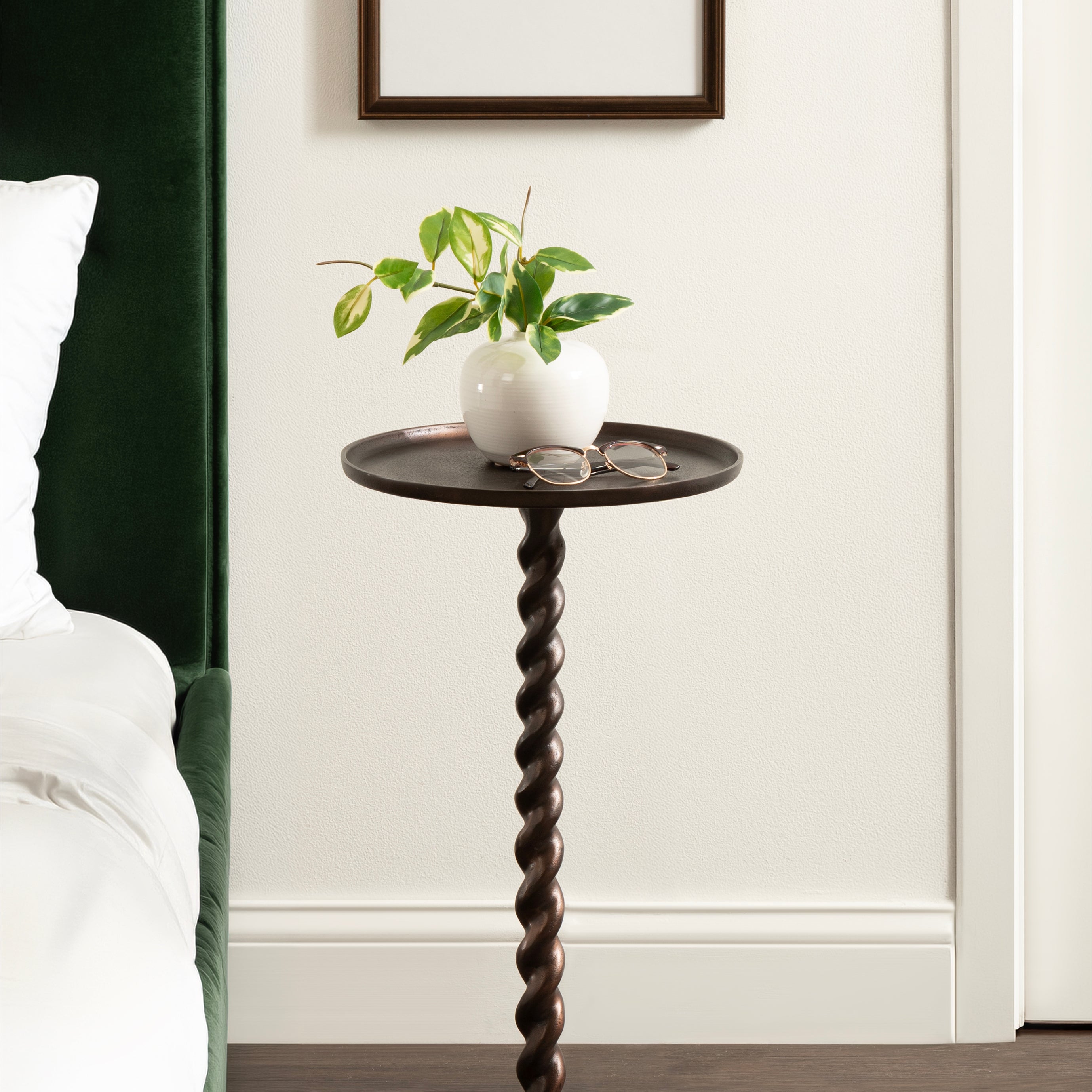 Side Table 13x13x24 Bronze 7