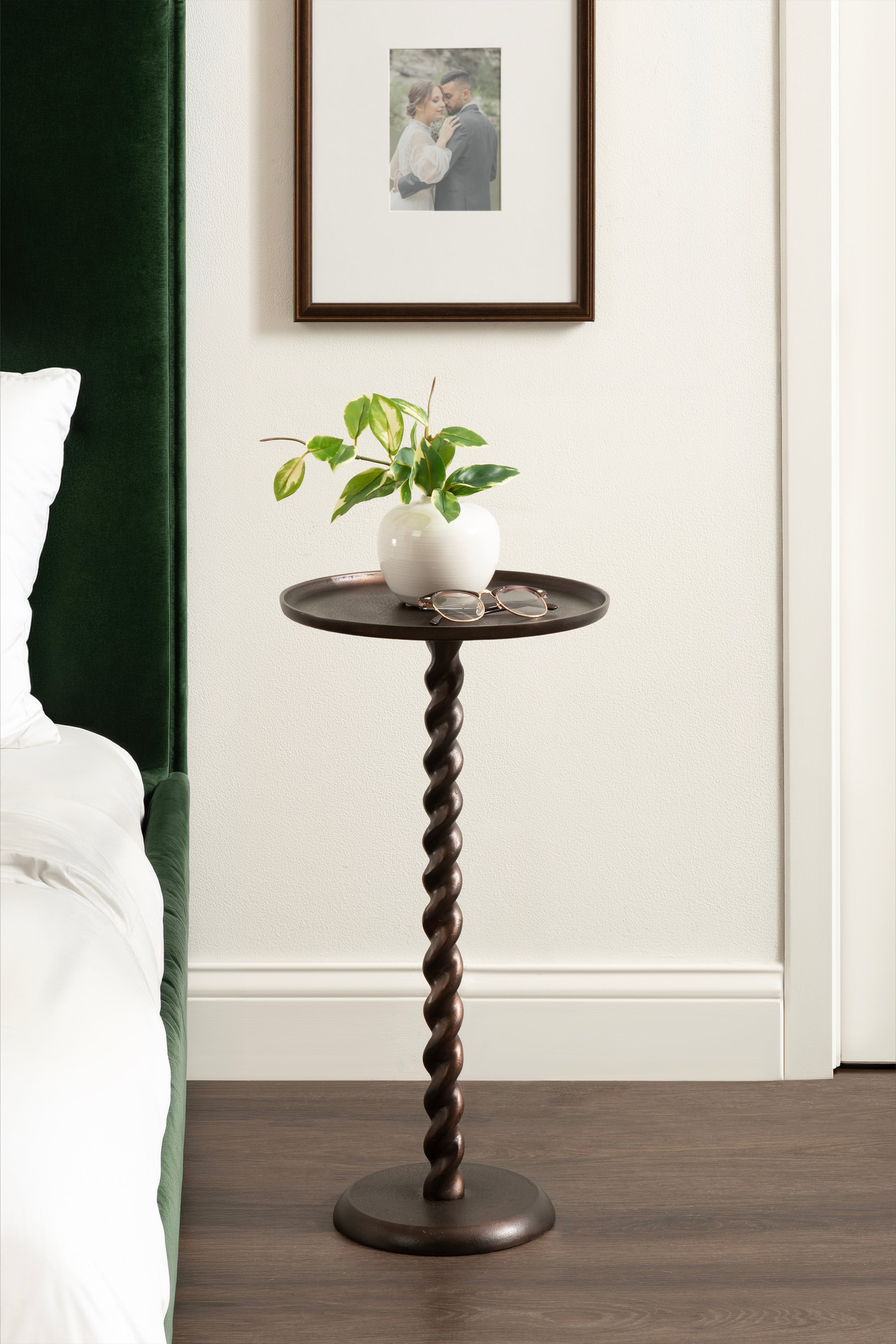 Side Table 13x13x24 Bronze 7