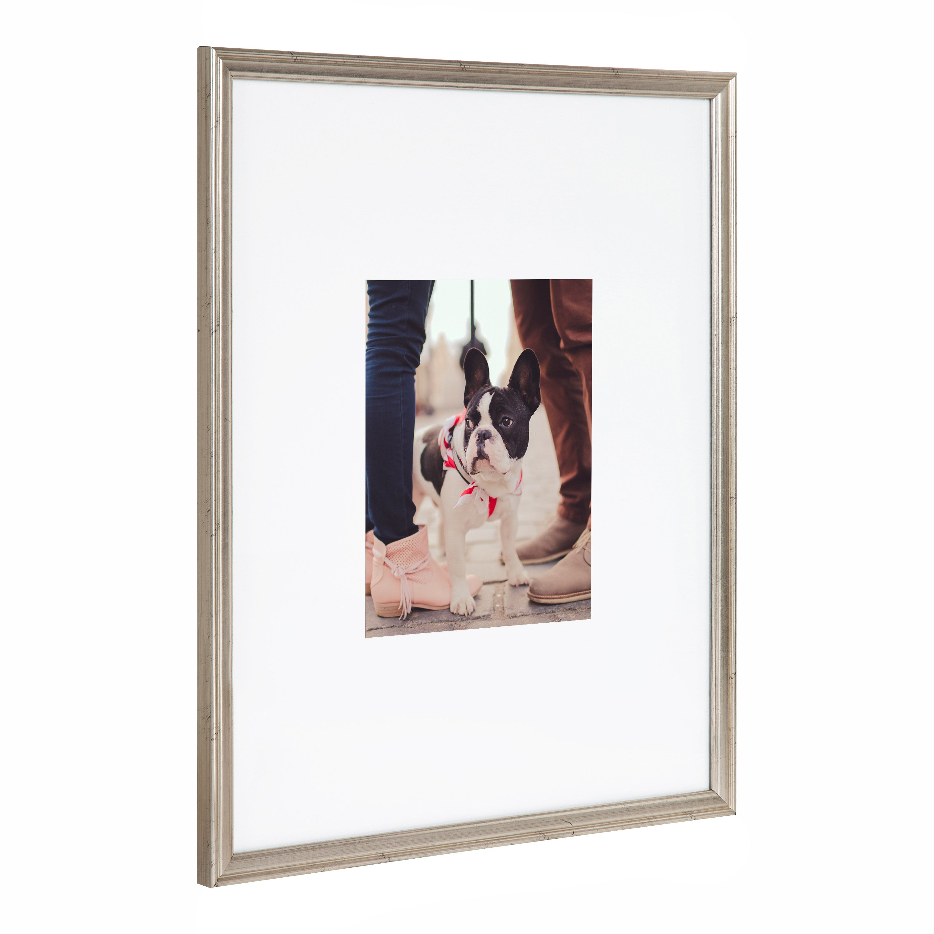 Wall Frame Silver 16x20 matted to 8x10 5