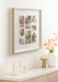 Collage Frame 21x21 White Natural 7