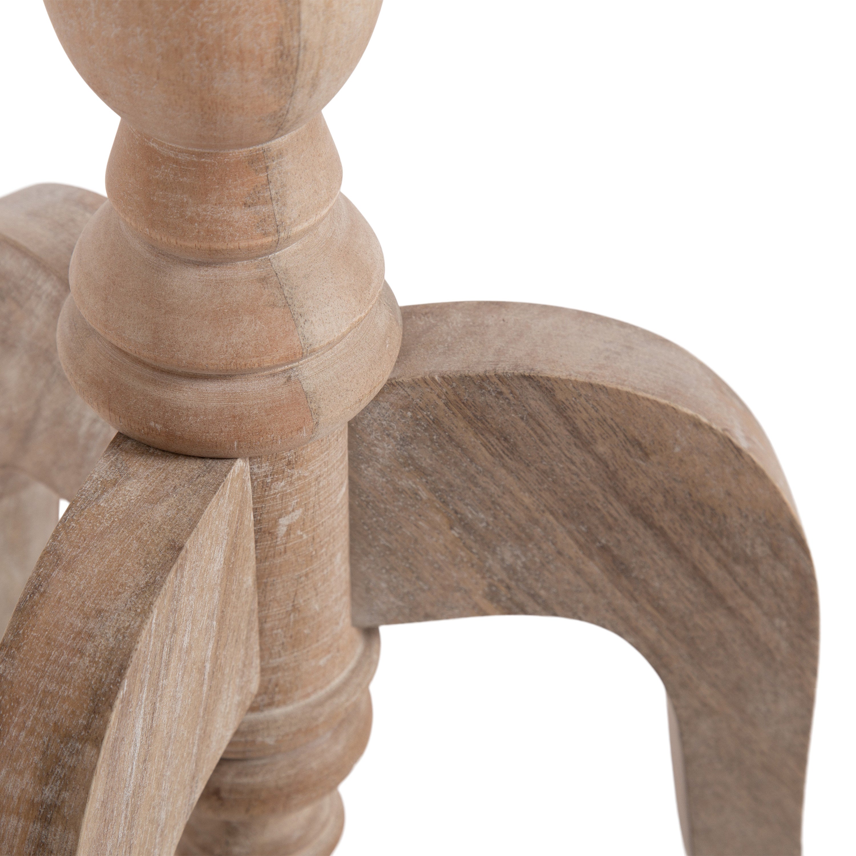 Tourneaux Wood Side Table