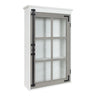 Hutchins Decorative One Door Wood Wall Cabinet