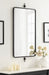 Rectangle Mirror 20x41 Black 6