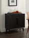 Floor Cabinet 30x15x30 Black 8