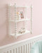 Accent Shelf White 19x7x24 7