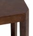 Side Table Dark Brown 12x12x28 3