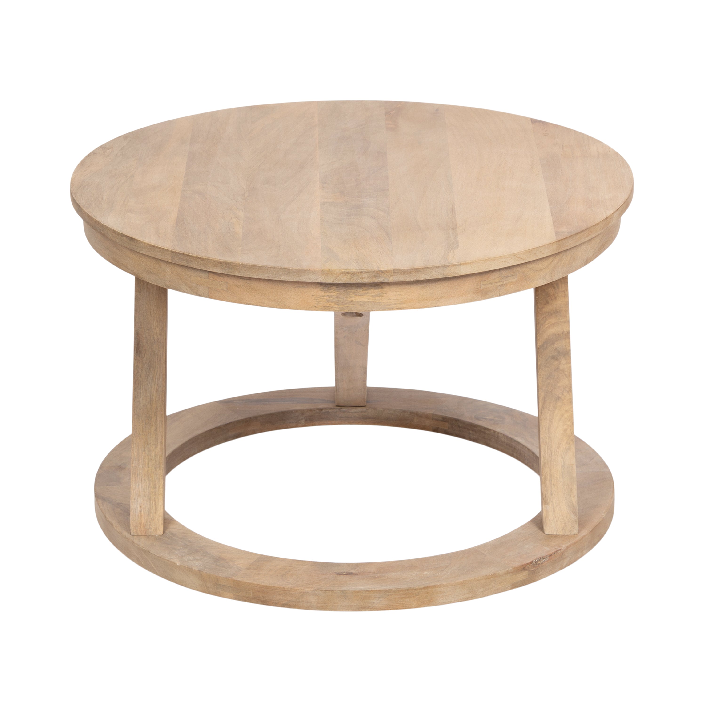 Coffee Table Natural Beige 26x26x16 5