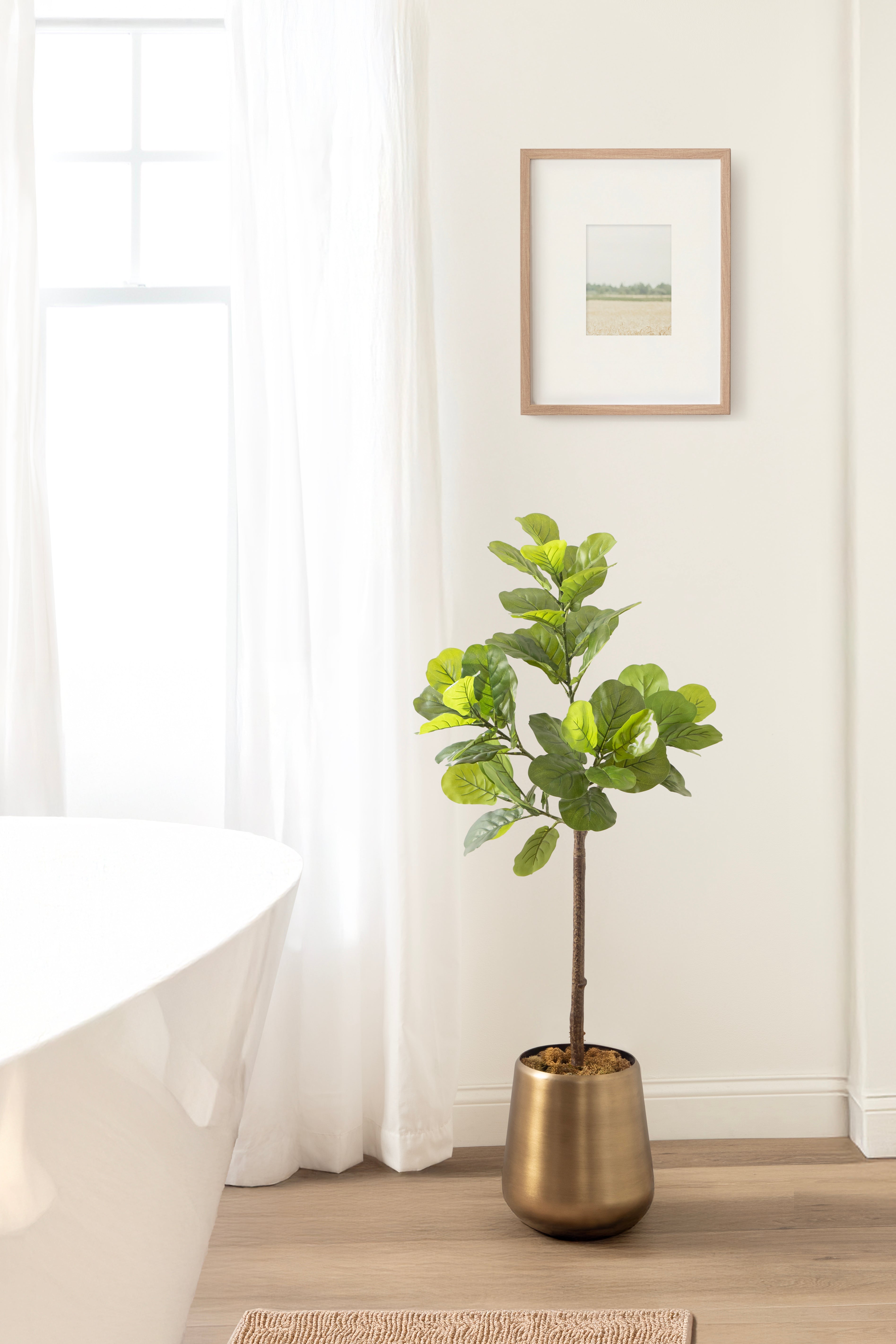 Faux Tree Gold 4' 7