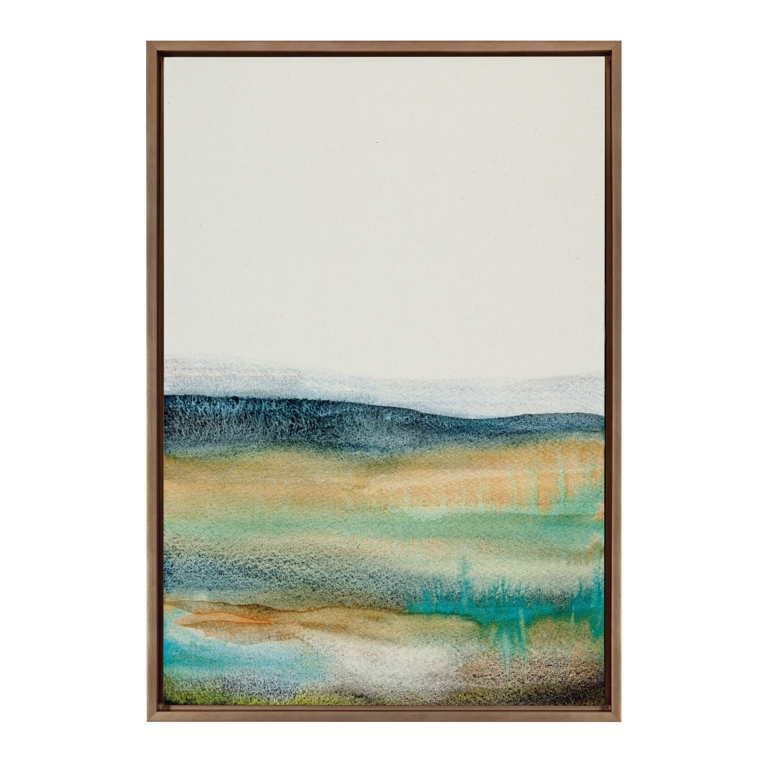 Sylvie Foggy Mountain Framed Canvas by Xizhou Xie