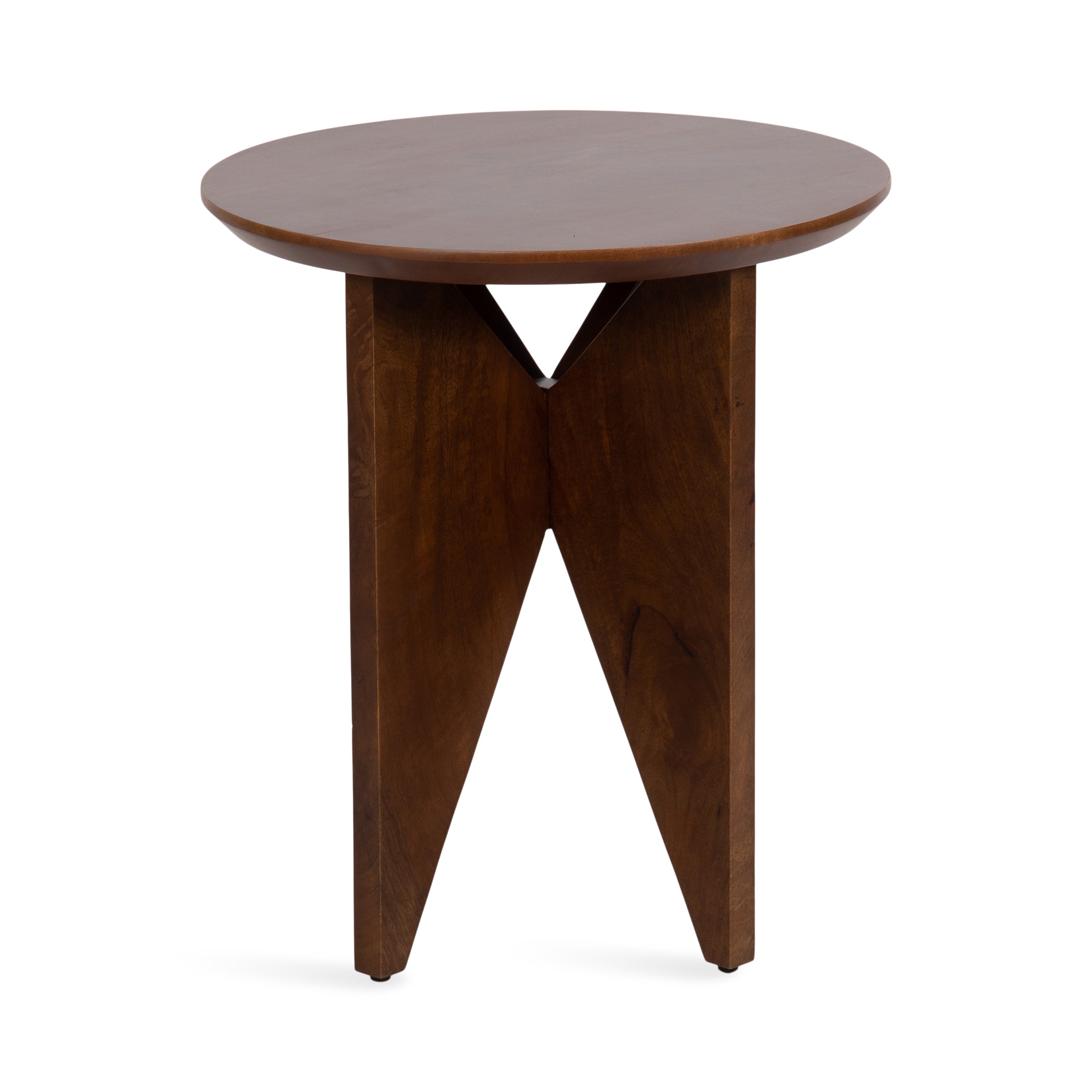 Faiza Wood Side Table