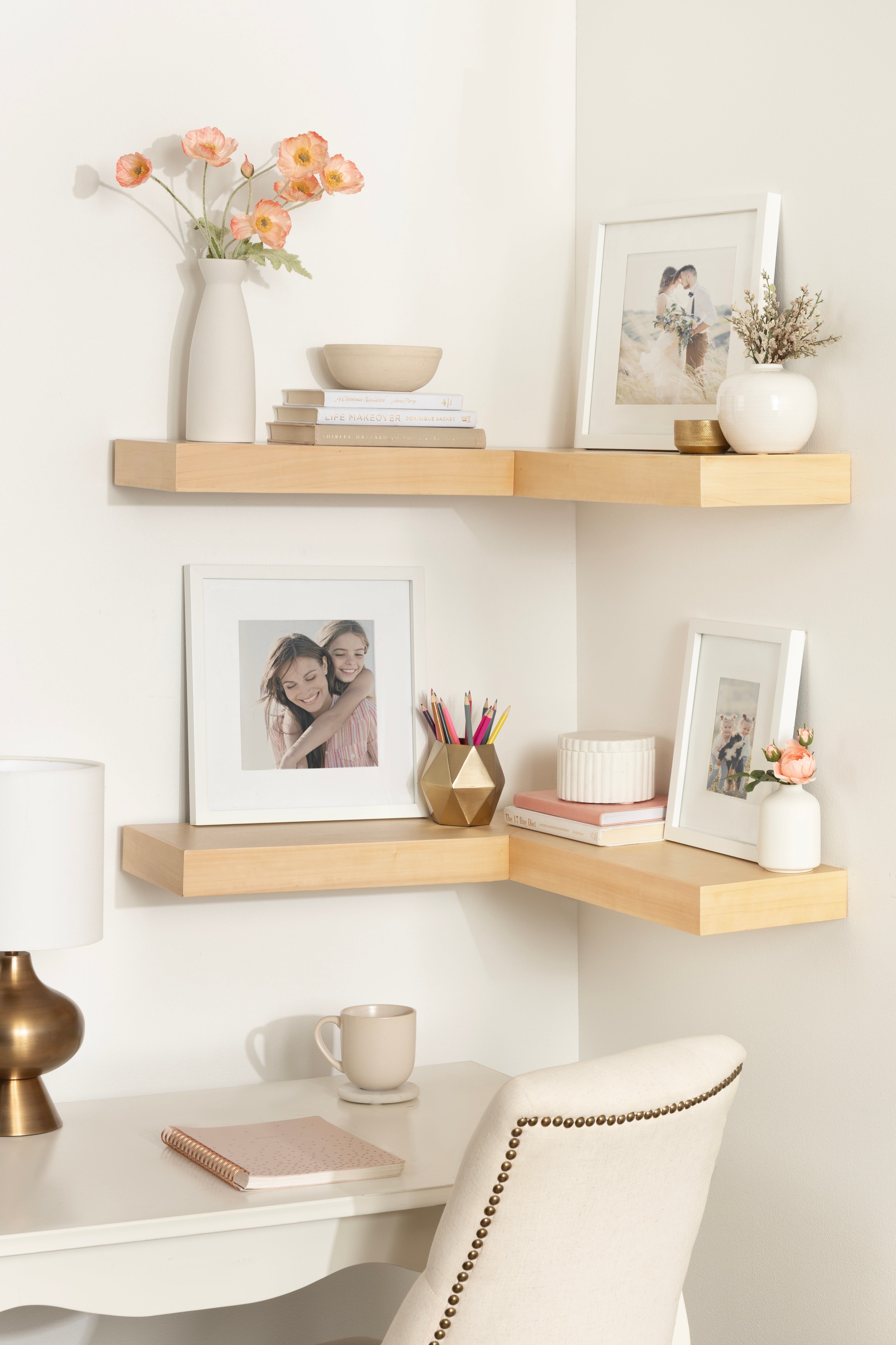 Floating Shelf 2 piece Natural 7