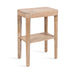 Side Table Natural Beige 16x10x25 1