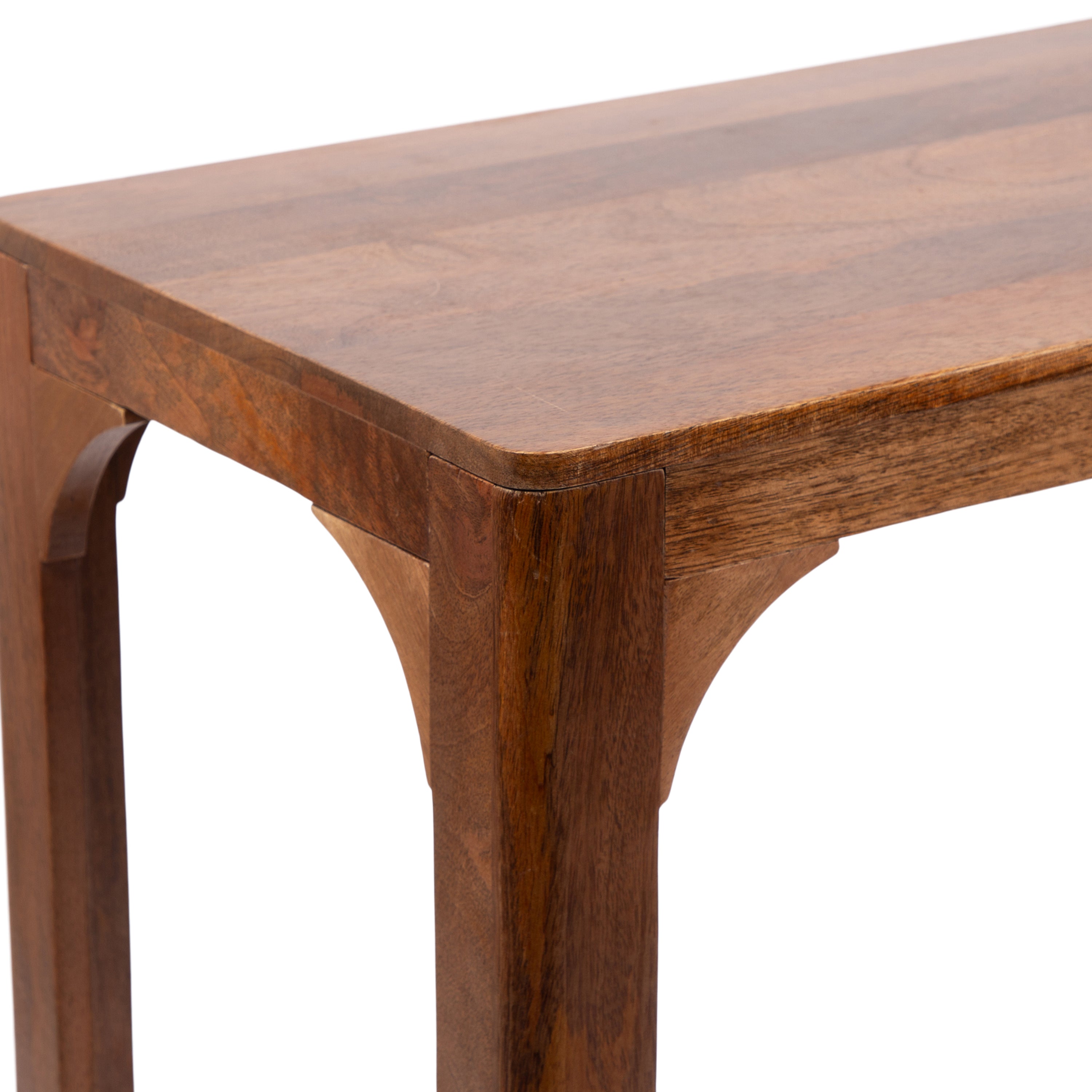Console Table 36x14x30 Walnut Brown 3