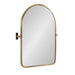 Arch Mirror 22x30 Gold 1