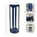 Drink Table Navy Blue 8x8x23 2