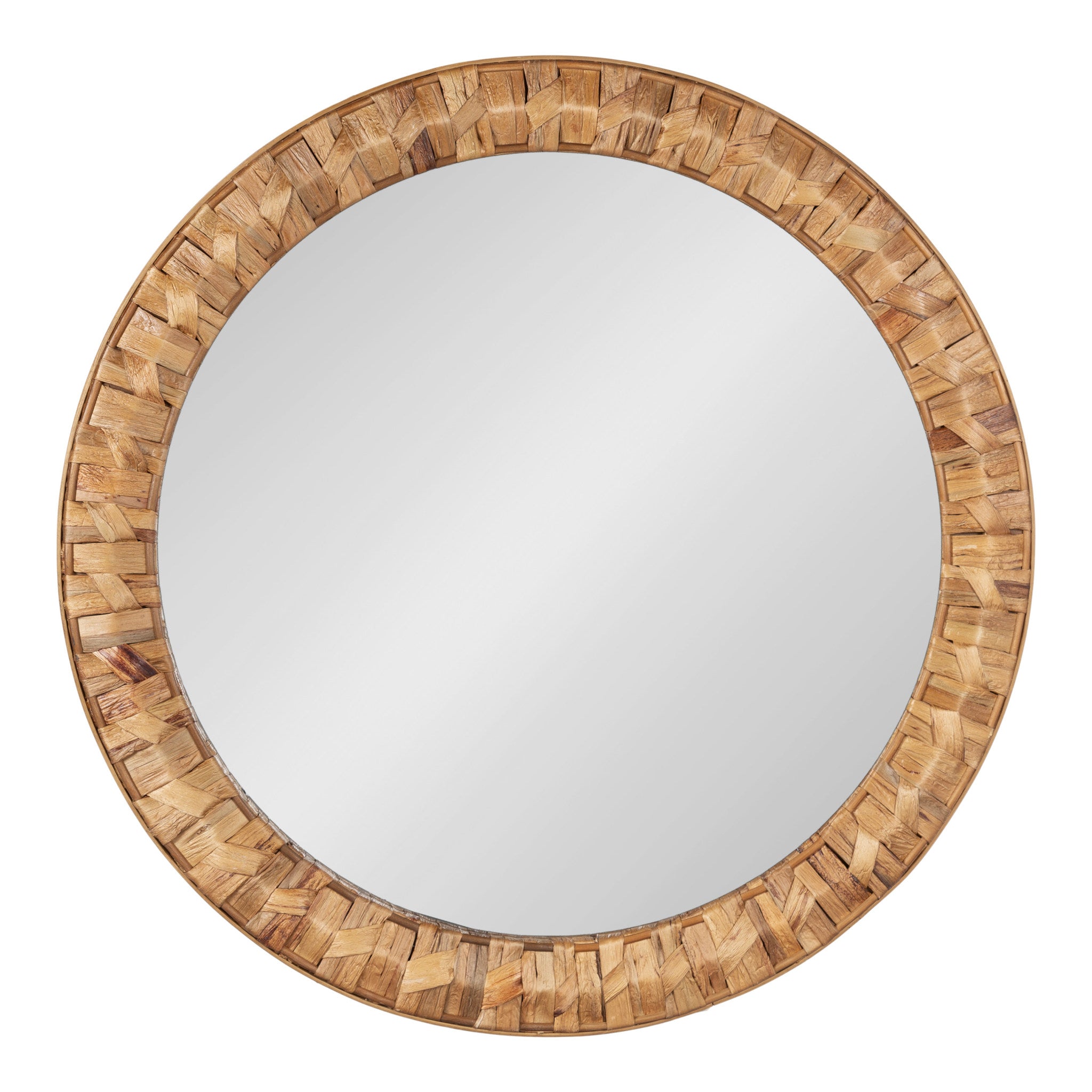 Laalima Woven Round Mirror