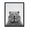 Sylvie Bear Framed Canvas by Simon Te Tai