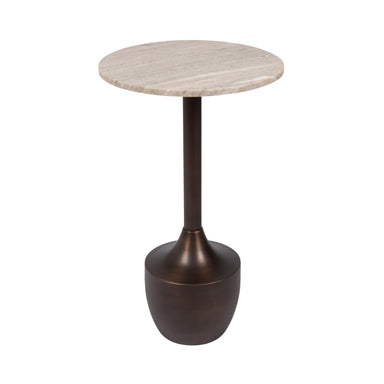 Side Table 14x14x24 Brown Bronze 1