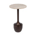 Side Table 14x14x24 Brown Bronze 1