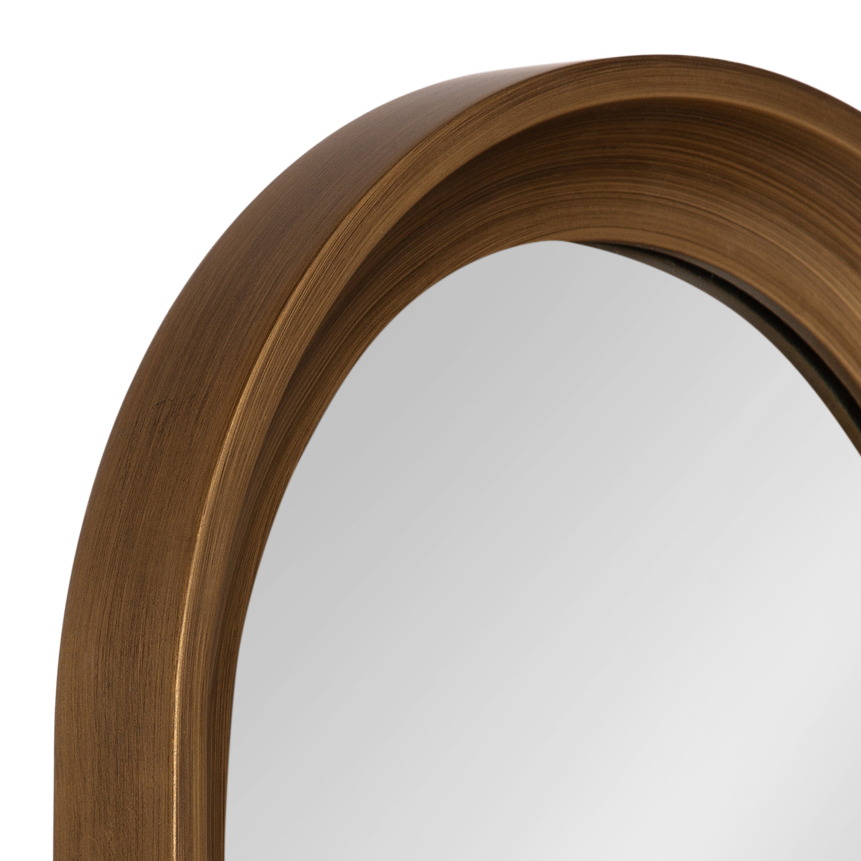 Arch Mirror Gold 12x36 3