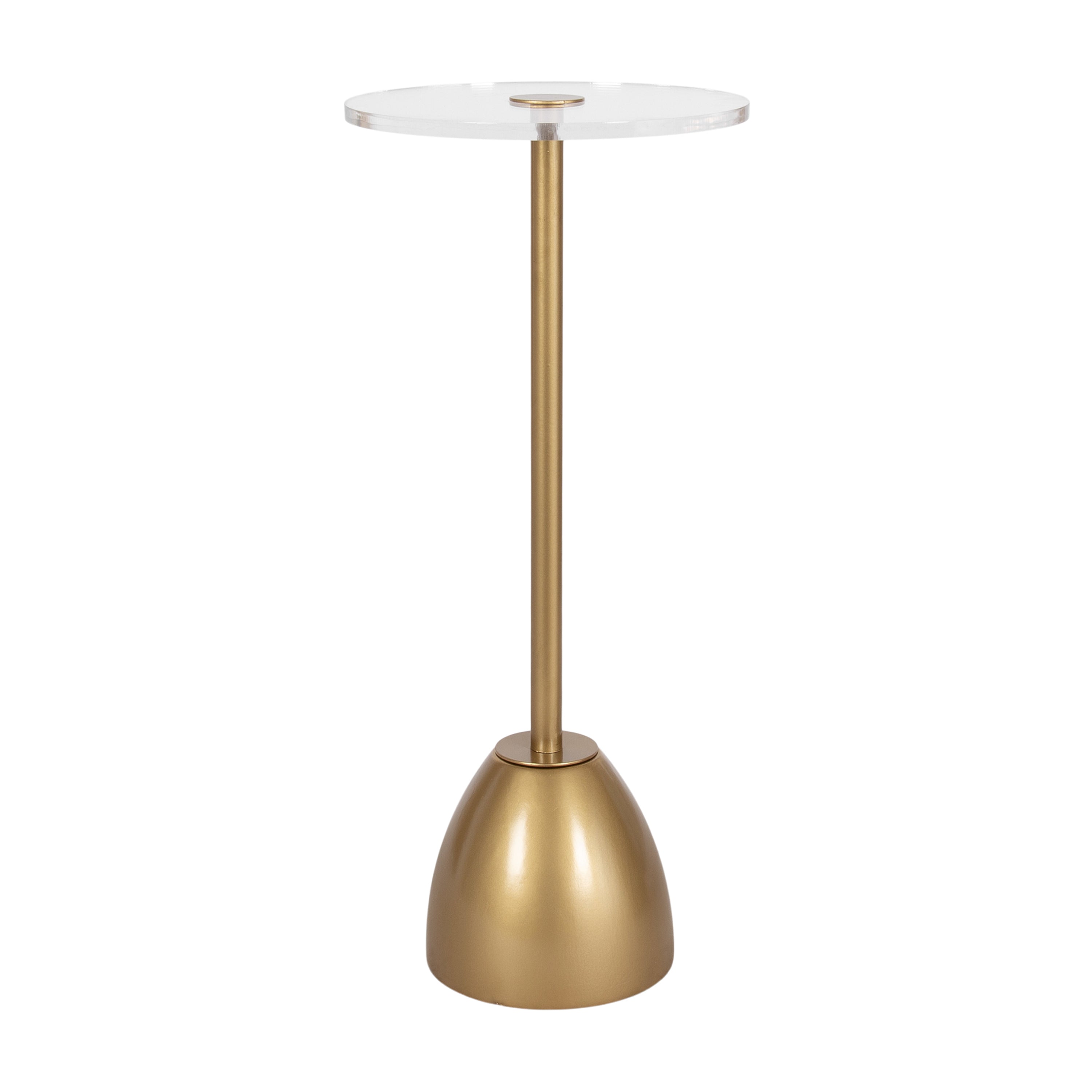 Drink Table 10x10x22 Gold 1