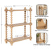 Accent Shelf Natural Beige 19x7x24 2