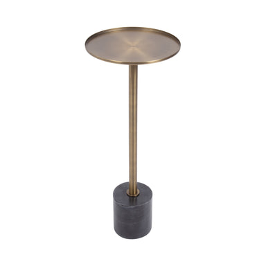 Drink Table Black Gold 10x10x24 1