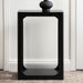 Side Table Black 16x8x24 7